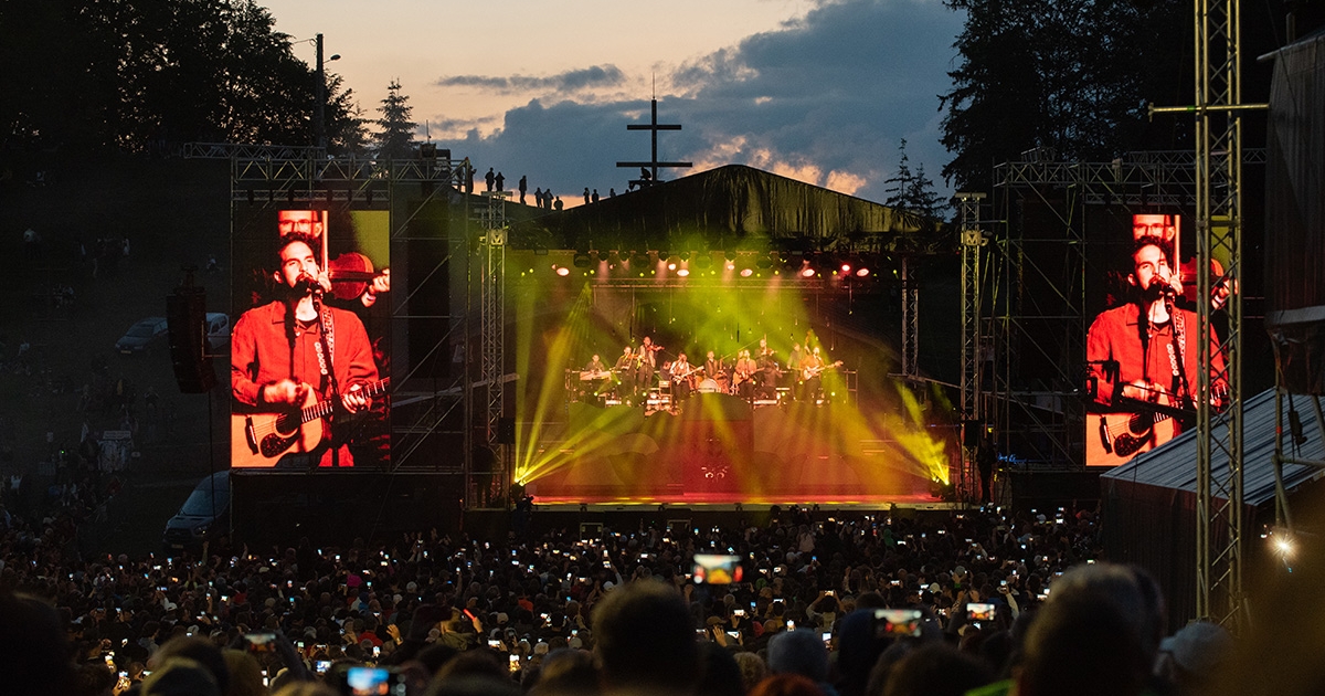 Rengetegen voltak kíváncsiak a Csillag az égen koncertműsorra